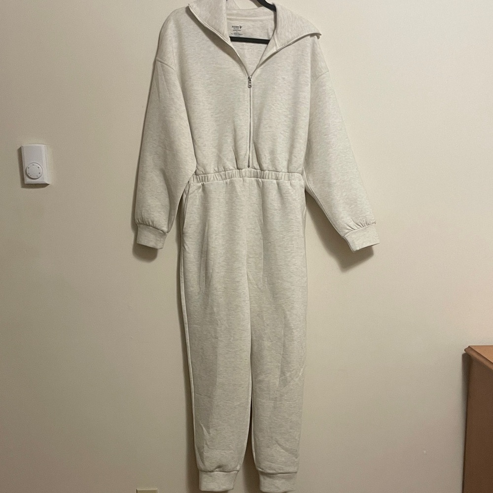 Old Navy Active Cream Jump Suit